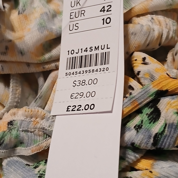 Topshop NWT ladies dress size 10 - Picture 11 of 13